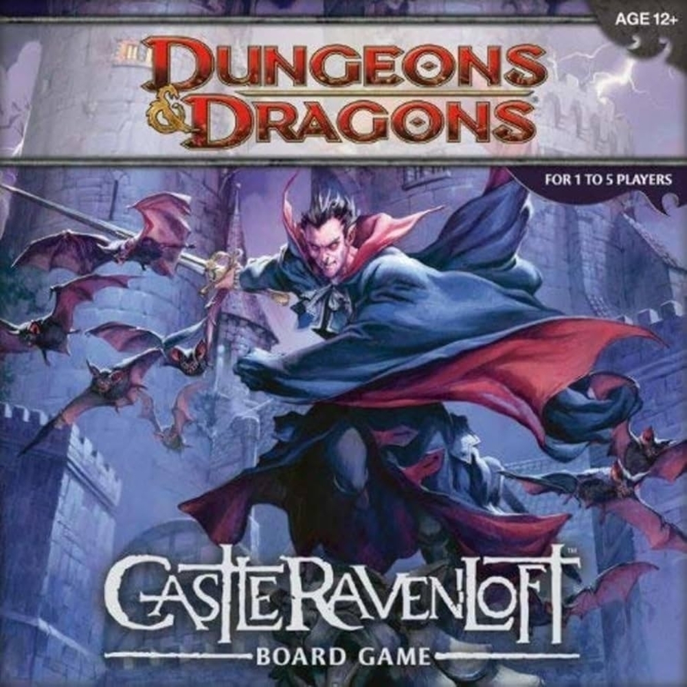 Dungeons & Dragons Castle Ravenloft Board Game - Blue & Red Artwork
